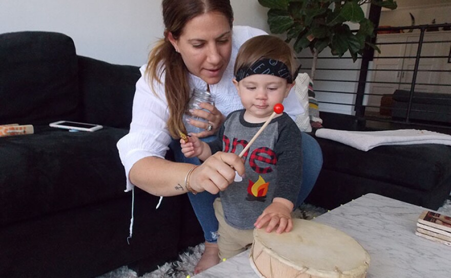 "As much as I don't want to be thinking about my future heart health, or worrying about what's going to happen when I am older," Lara Hogan says, keeping her blood pressure down is "priority No. 1 for my health right now — for the sake of my son and my future children."
