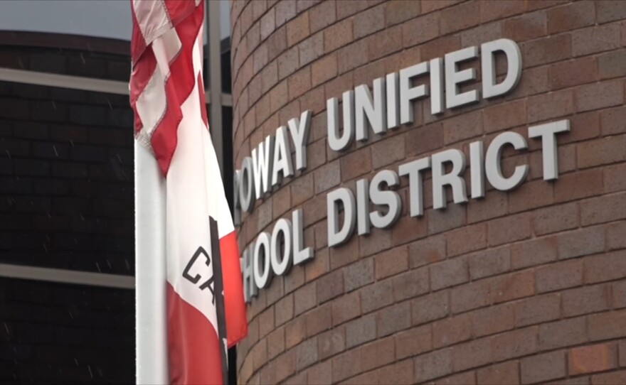 The exterior of the Poway Unified School Board is shown in this undated photo.