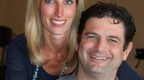 Encinitas Mayor Kristin Gaspar and her husband, Paul Gaspar, candidate for Encinitas mayor,  July 2016.