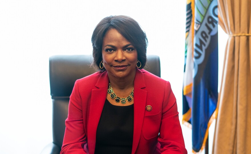 Florida Rep. Val Demings compares the impeachment saga to police work. As a former cop, she says police will make arrests to stop a threat — regardless of how a court will rule later.