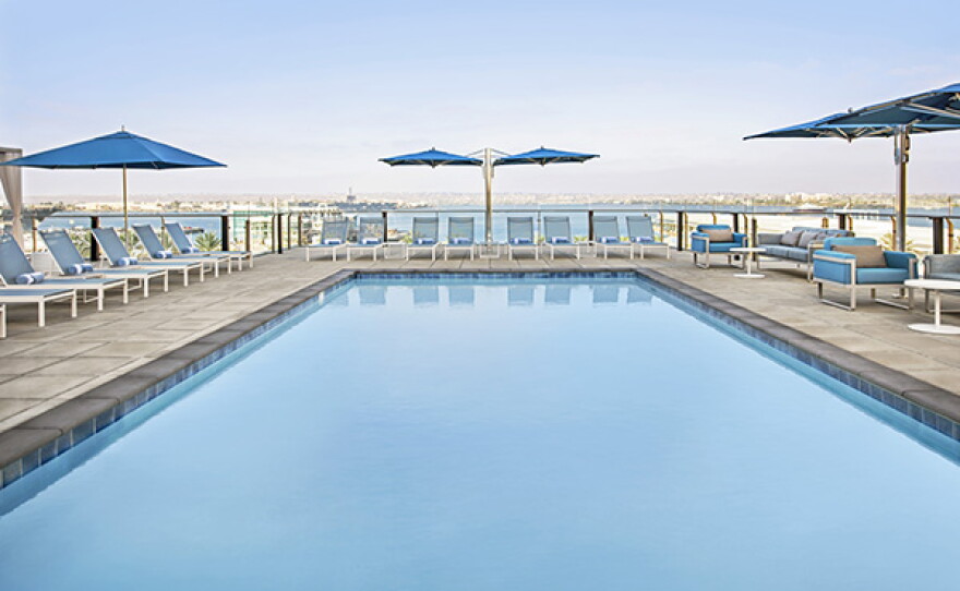 The pool at Garibaldi