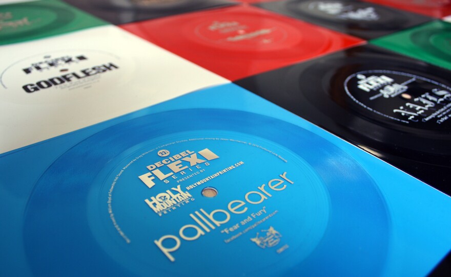 "In the metal community, there's a fascination with the tangible aspect of things," says Albert Mudrian, editor of metal magazine <em>Decibel.</em>