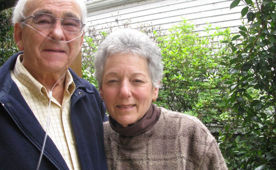 Bob and Joan Lewis at home in Portland, Ore. In the late fall of 2007, Bob Lewis was diagnosed with a rare fungal infection called Cryptococcus gattii. He recovered after intensive treatment but was left with complications. The disease emerged on Vancouver Island, British Columbia,  11 years ago and has spread south into Washington and Oregon.