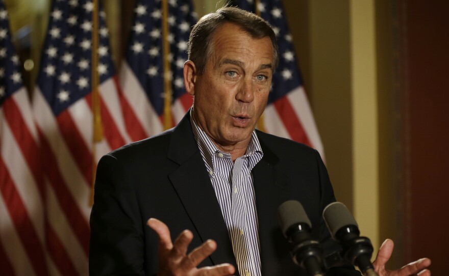 Speaker John Boehner's sway over fellow House Republicans appears to be on the rise.
