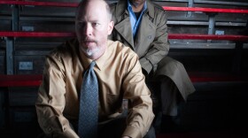 Mike Sears and Robert Barry Fleming in Mo`olelo's production of GOOD BOYS by Jane Martin