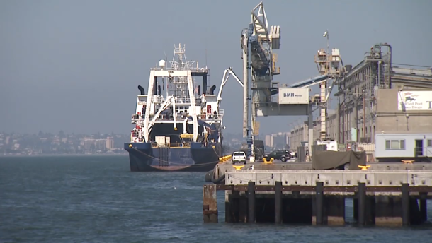 A boat is pictured at the Port of San Diego in this undated photo.