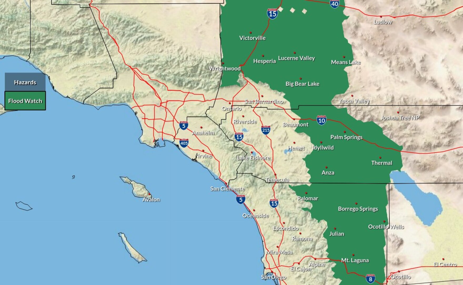 Flood warning issued for parts of San Diego County KPBS Public Media