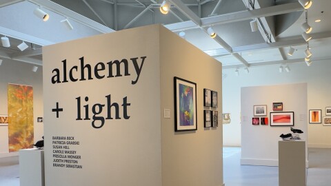 William D. Cannon Art Gallery Exhibit - 'alchemy + light'