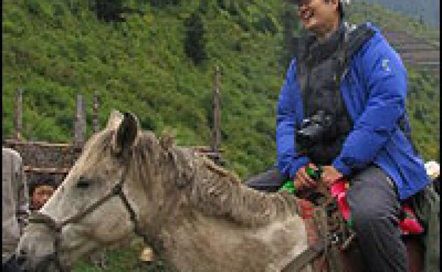 Diane Zhang travels along the same route that her father traveled nearly 75 years ago.