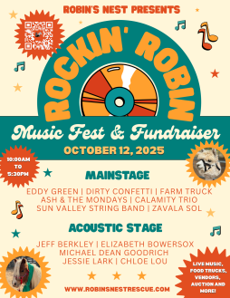 Rockin’ Robin Music Festival & Fundraiser
