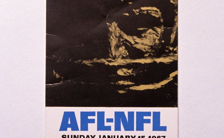 Back in 1967, it wasn't even called the Super Bowl. It was the AFL-NFL Championship Game.