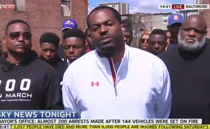 Councilman Nick Mosby spent a lot of time this week in front of the cameras, including an appearance on Sky News.