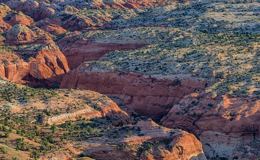 A canyon in Grand Staircase–Escalante National Monument, Utah. 