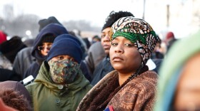 Catherine Opie's "Untitled #5 (Inauguration Portrait)," 2009. From the series "Inauguration." C-print; 16 x 24 inches. Edition of 5, 2 AP.