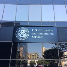 The U.S. Citizenship and Immigration Services building in San Diego is shown in this photo, Sept. 5, 2017. 