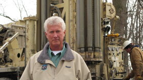 Mike Barlow has been installing geothermal systems for 20 years. But he says a 30 percent federal tax credit is increasing the popularity of the systems for families with modest houses.