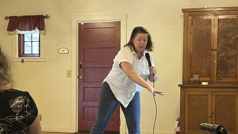 Emily Stamets, storyteller. Photo courtesy of SSD.