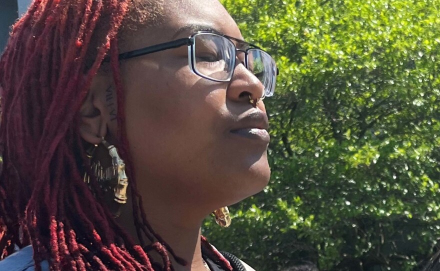 Jillian Hanesworth, the poet laureate of Buffalo.