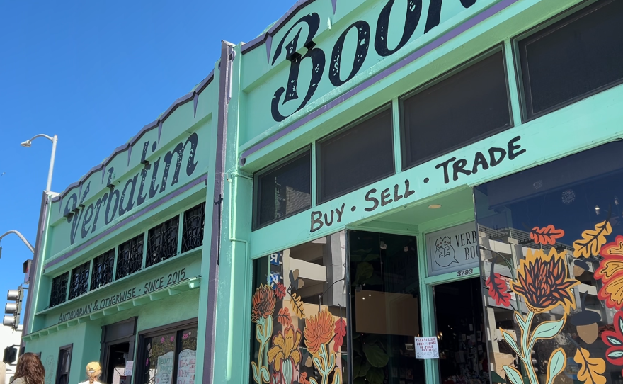 Verbatim Books in in the North Park neighborhood of San Diego. Photo by Jake Gotta, Jan. 30, 2026.