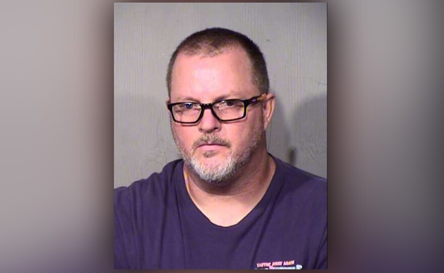 Mugshot of Christopher Allan VanBuskirk, who was arrested April 29, 2019, in Arizona.