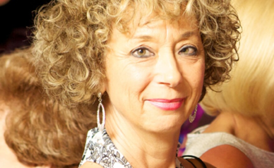 Stephanie Bergsma, former KPBS Associate General Manager and accomplished fundraiser, at the KPBS Celebrates the Sixties gala in 2010.