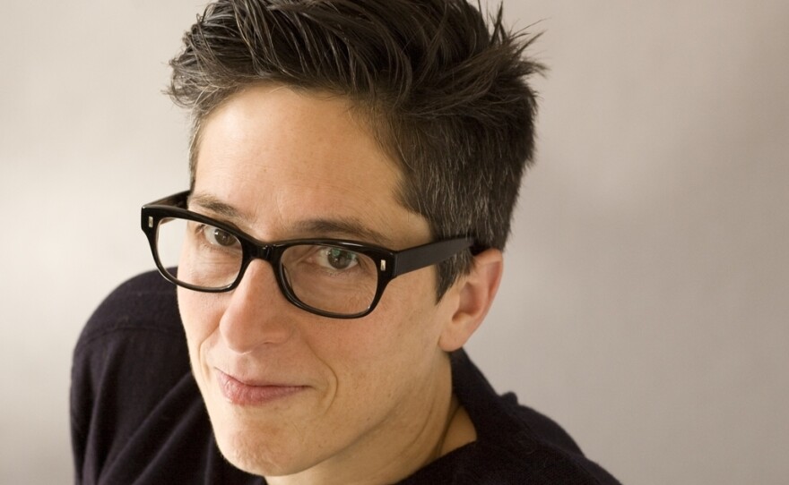 Alison Bechdel is best known for her comic strip Dykes to Watch Out For. She is also the author of the graphic memoir Fun Home.