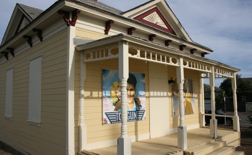 The Top Gun house in Oceanside AFTER a fresh coast of paint and upgrades, Feb. 2014