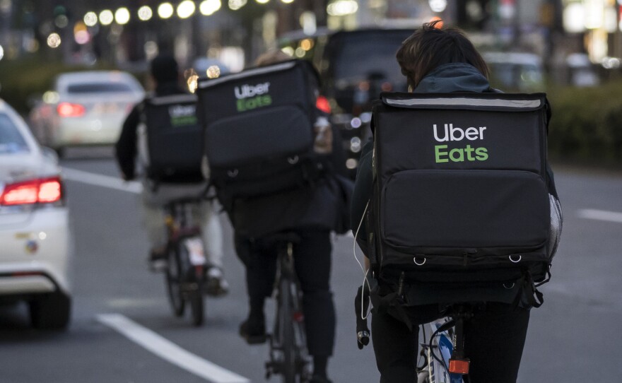 Food delivery has been a bright spot for Uber during the coronavirus pandemic, as people stuck at home are ordering out more.