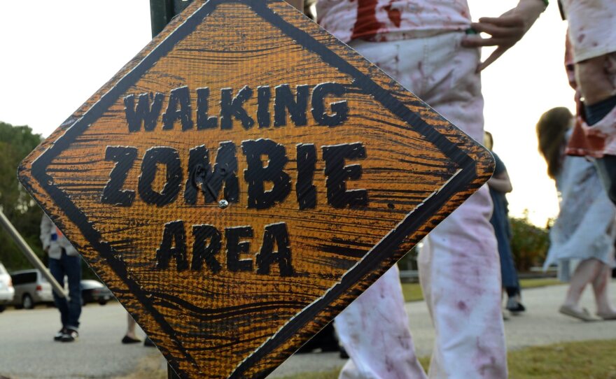 OK, we're pretty sure this isn't real. (A 1012 Halloween-related festival in Georgia.)