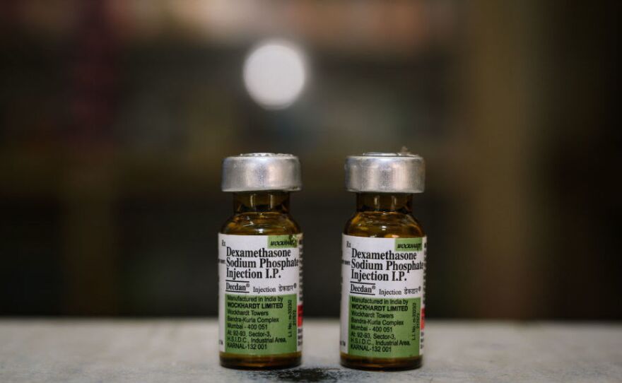 Studies of steroids, including the generic drug dexamethasone, have found that they can reduce deaths in patients hospitalized with serious cases of COVID-19.