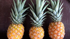 You'd think tropical fruit would be everywhere on a Caribbean island. But we had to search fairly hard to find these beauties.