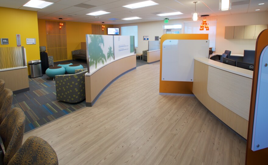 The lobby of the El Centro Planned Parenthood is pictured in this undated photo.