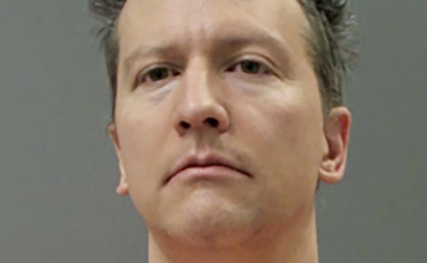 Former Minneapolis police officer Derek Chauvin, seen here in an April 21 booking photo, may face a longer sentence after Judge Peter Cahill found aggravating factors in Chauvin's murder of George Floyd.
