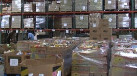 The San Diego Food Bank distributed nearly 18 million pounds of food in fiscal year 2011-2012. 