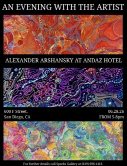 An Evening with the Artist - Alexander Arshansky at the ANDAZ Hotel