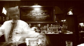 View from the bar at Albie's Beef Inn in San Diego.