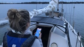 Carrie Kissell spent nearly three months on a sailboat after Airbnb told her she could live and work anywhere. "When the work day was over, I'd close my laptop and you know, go snorkeling," she says.