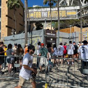 Padres fans flocked to Petco Park on March 26, 2026 for Padres opening day.