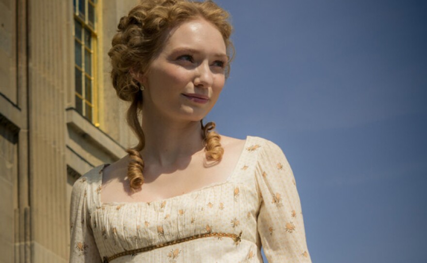 Eleanor Tomlinson as Georgiana.