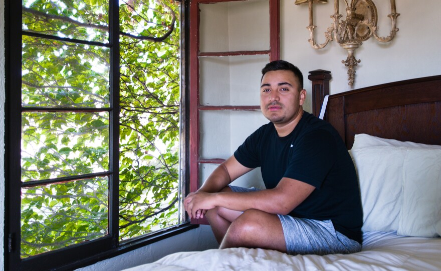 Louis Arevalo, 27, says he decided to go on the medication last month after getting scared when a condom broke. The college student from Los Angeles says he uses the pill as an extra layer of protection.