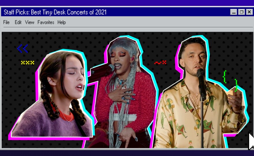 Oliva Rodrigo, Rico Nasty and C. Tangana were a few of our favorite Tiny Desk (home) concerts of 2021.