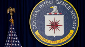 The seal of the Central Intelligence Agency is displayed at CIA headquarters in Langley, Va., April 13, 2016.
