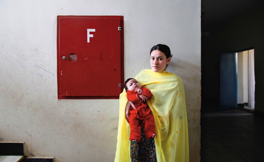 'Almond Garden, Portraits from the Women's Prisons in Afghanistan published by Daylight Books, April 2015. All right reserved. ©Gabriela Maj'