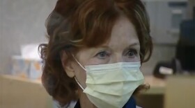 Undated photo of Jane Dorotik wearing surgical mask.