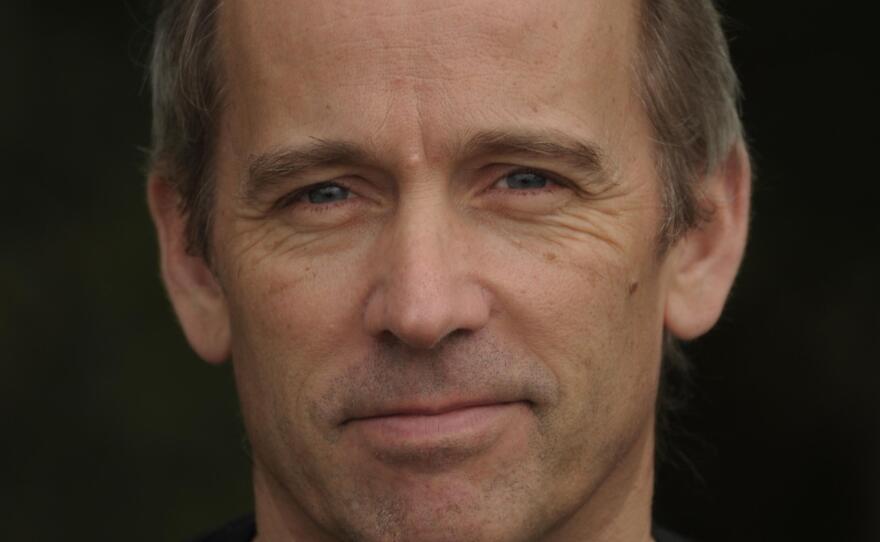 Author Jasper Fforde is best known for his Thursday Next series of literary fantasies. <em>The Last Dragonslayer</em> is his first book for younger readers.