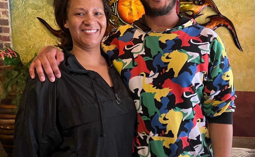 Jessica Neal with her son Jonah Neal in an undated family photo.