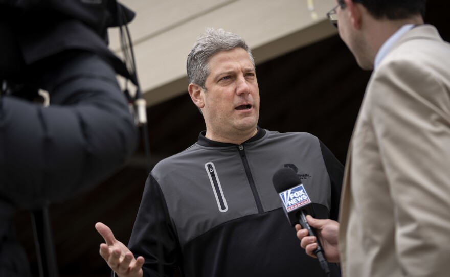 Democratic Senate nominee Rep. Tim Ryan of Ohio landed in the line of conservative fire over his comments on abortion rights.