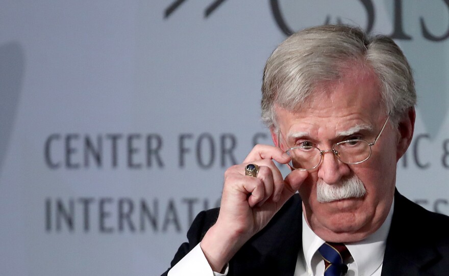 Former national security adviser John Bolton criticized the Trump administration's approach to North Korea during a speech at the Center for Strategic and International Studies in Washington, D.C., on Monday.