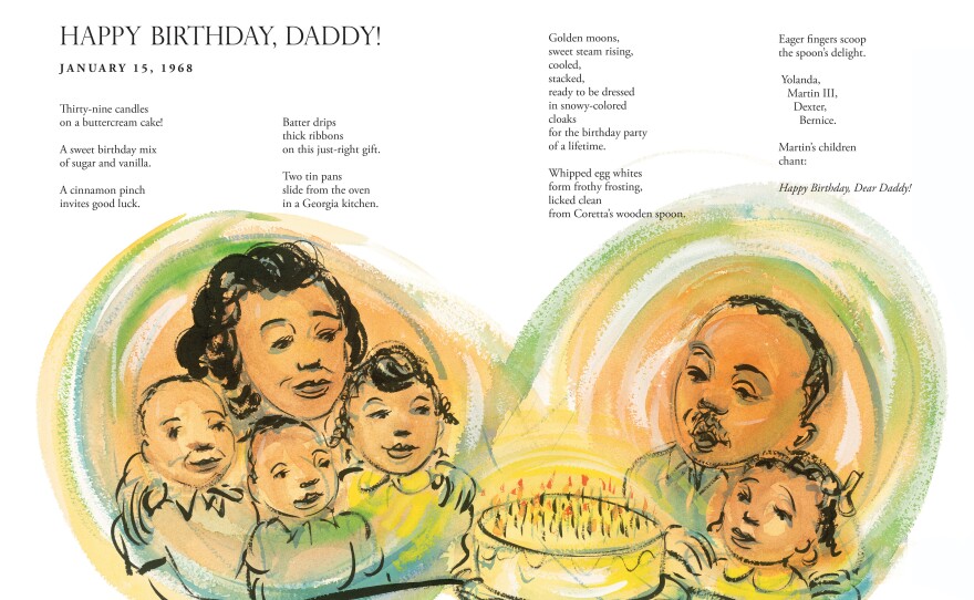 "Happy Birthday, Daddy" from <a href="https://www.npr.org/books/titles/747318207/martin-rising-requiem-for-a-king"><em>Martin Rising: Requiem For A King</em></a>