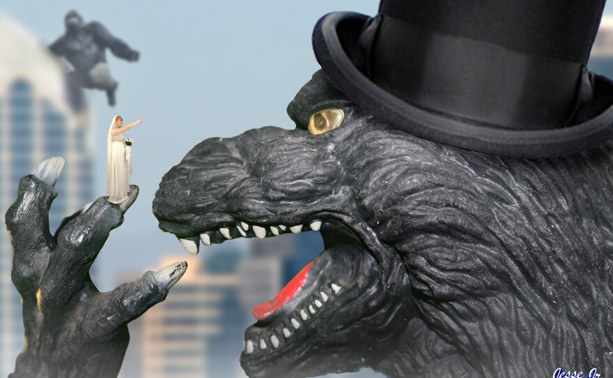 After a brief engagement and a little partying at his old stomping grounds of Tokyo, Big G and I decide to tie the knot.